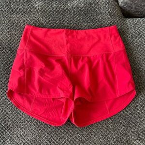 Lululemon Speed Up shorts